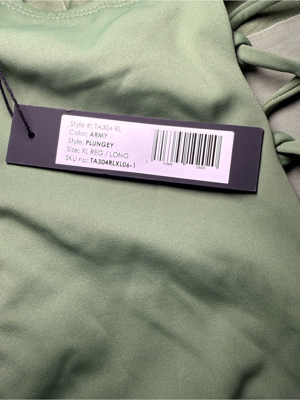 Ta3 Plungey-Army- Small Reg/Long - Picture 5 of 6